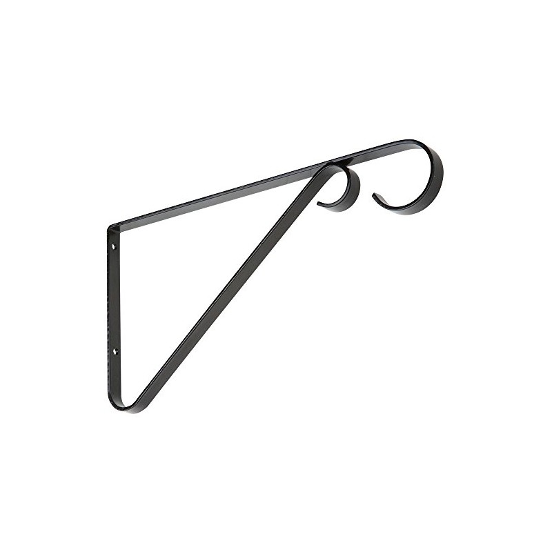 National Hardware N274-563 V2653 Plant Bracket in Black,9 Inch