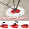 RinseClean Spin Mop Replacement Head Base - Rotating Mop Base