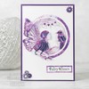 Creative Expressions A5 Clear Stamp Set - Fairy Sentiments*