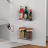 FavoThings 2 Pack Cabinet Door Organizers Plastic Wrap Holders for