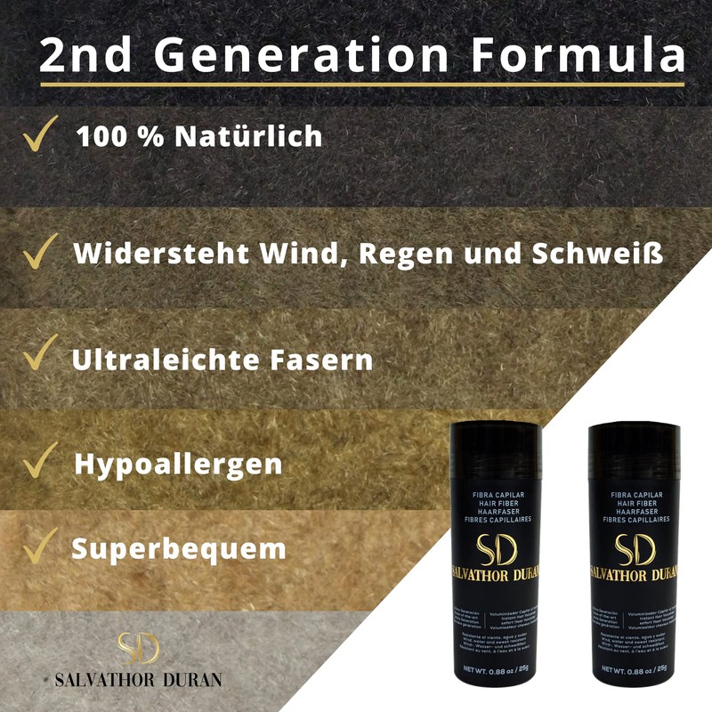 Salvathor Duran Hair Fibres 25 g - Scattered Hair for