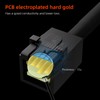 OIKWAN Internal Mini SAS HD to SATA Right Angle Cable