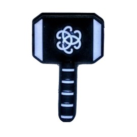 Unbranded Thor & Hammer Shoe Charms! 2 PC Set! NEW! For Shoes, Bracelets, Crafts & More!