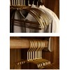 Super Light and Fashion Hangers Gold Color 5 Pieces Metal