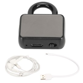 Q11 Key Lock Voice Recorder AI HD Noise Reduction Portable LED Indicator Concealable MP3 Recorder for Meeting Lecture 32g