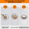 Pop Up Plug Sink With Anti Clogging Strainer, Universal Drain