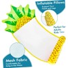 SUPVOX Pineapple Inflatable Floating Mat Portable PVC Pool Lounger for