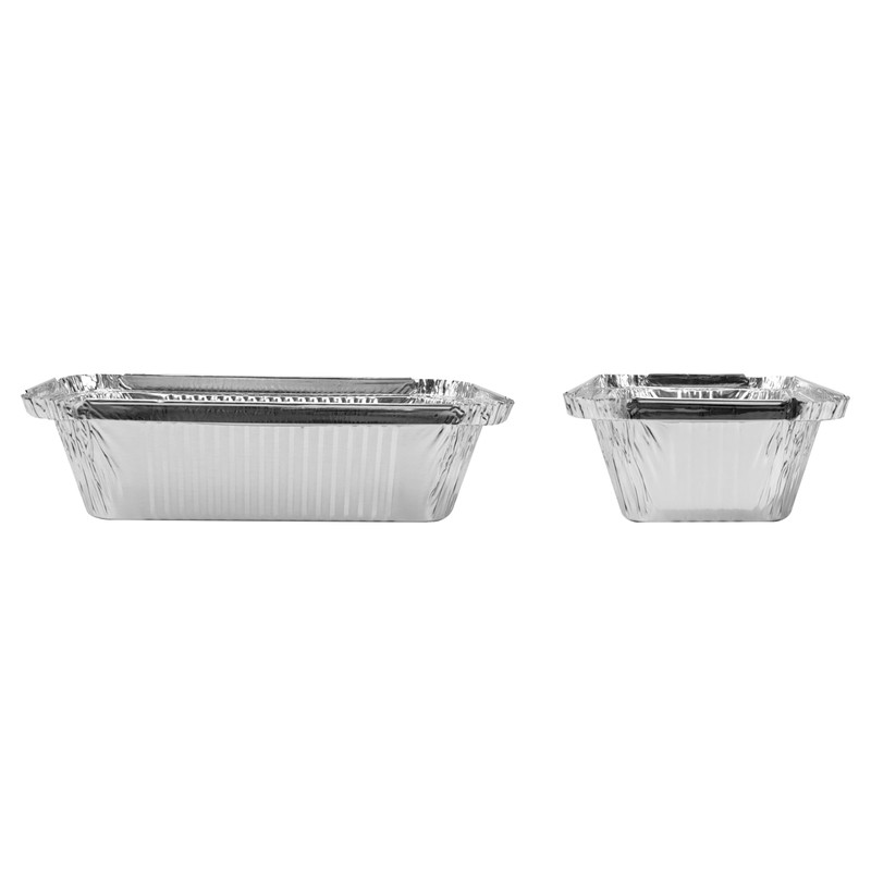 AMOS Aluminium Foil Food Containers with Lids 650ml Pack of