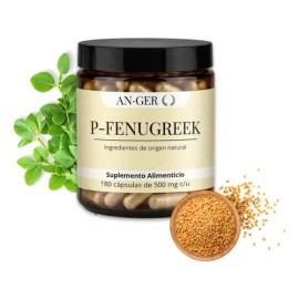Fenogreco 180 Capsulas Vegetales 500 Mg 100% Natural Pura