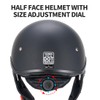 VCOROS Half Helmets Motorcycle VHF04 Open Face Sun Visor Quick