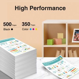 D Drnoae 232XL Ink Cartridges Combo Pack Compatible Epson Ink 232 Replacement for Epson 4200 Ink Cartridges Work with Epson WF-2930 XP-4205 WF-2950 Printer, 4-Color T232