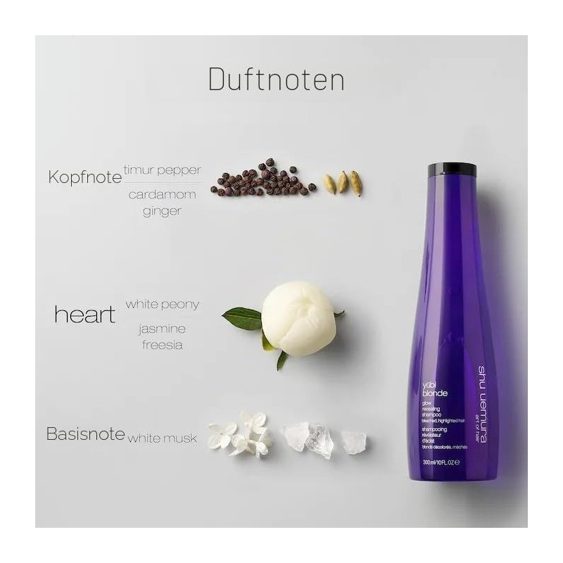 Shu Uemura Yubi Blonde Glow Revealing Shampoo 300 ml
