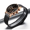 CRRJU Men's Watches Rose Gold Fashion Casual Watch for Men