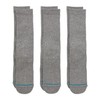 Stance Crew Icon Socks [3 Pack], Grey Heather, Large