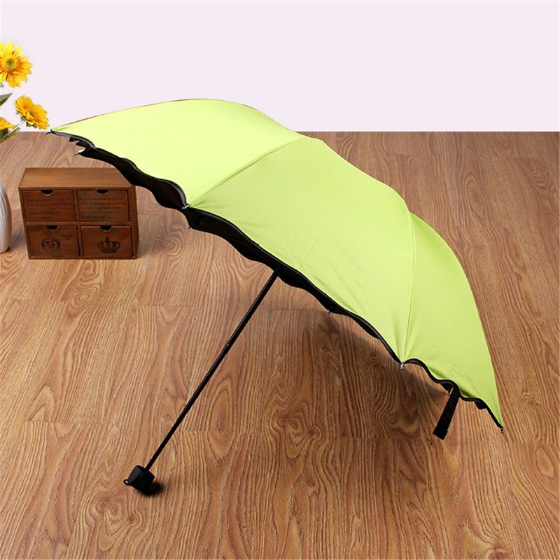 Lightweight Umbrella Folding Magic Flower Opening 8 Bones UV-Proof Sun