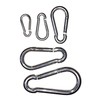 Sunload Fire Brigade Carabiner Galvanised Steel Carabiner Hook (10 x