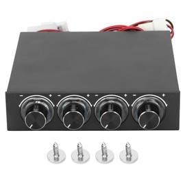Cooling Fan Controller Humanized Noise Reduction Multifunctional PWM Speed Controller 5V-12V