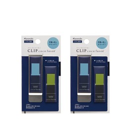 Kanmido CF-7005DAZ Clip Cocofsen Smoke Blue M Set of 2