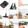 DIY Tool Kit Coil Jig Winding Set,Ceramics Tweezers,Coil Set,Wire Cutter,Folding