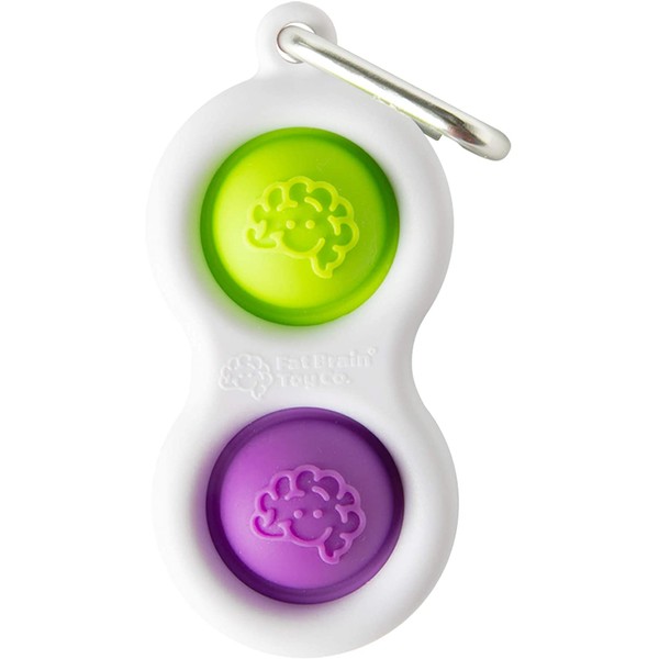 Fat Brain Toys Simpl Dimpl - Purple/Lime Office & Desk Toys for Ages 3 to 11
