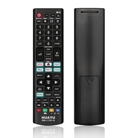 Huayu New Universal Remote Control for All LG TV Remote, Updated Replacement for LG Smart TV with 6 Shortcut Buttons, Compatible with All LG LG LCD, LED, OLED, UHD, HDTV, 3D, and 4K Smart TV Models