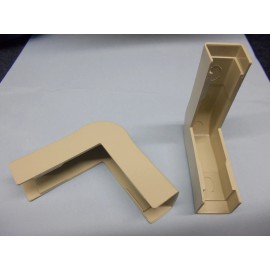 Premiere, Quest Quest/Premiere Wire Hider Raceway Outside Corner, Beige, lot of 2, FOC-51424