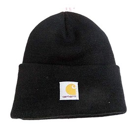 Carhartt A18 ACRYL WATCH KNICAP BLACK Acrylic Watch Knit Cap #1 Black 9244, Black
