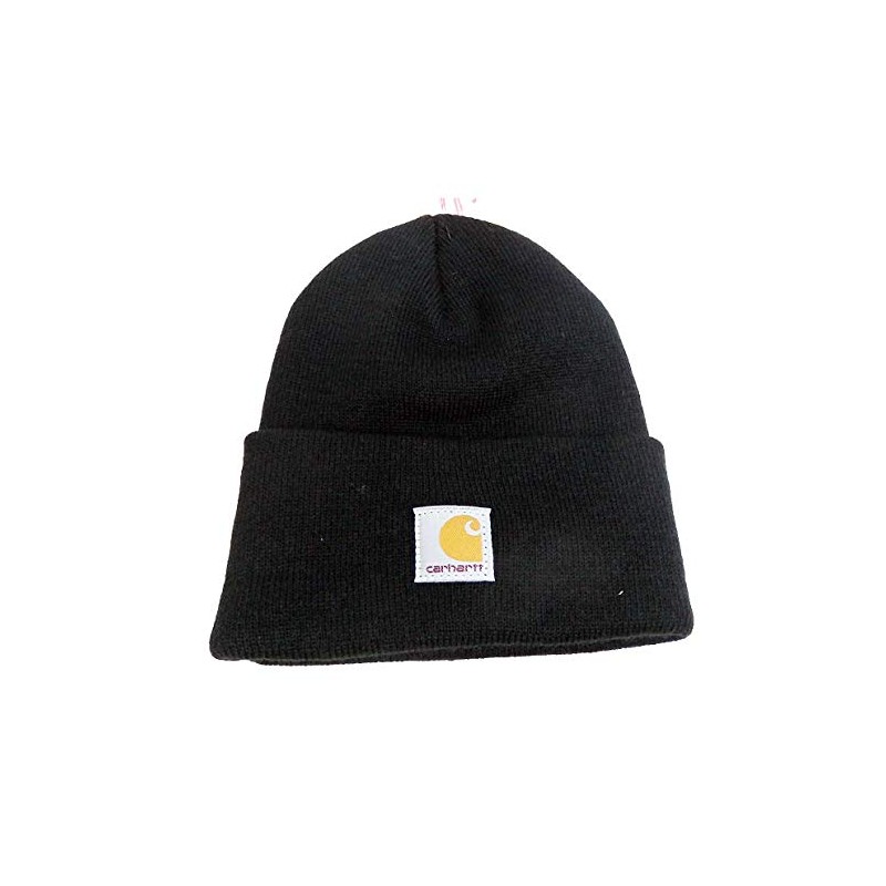 Carhartt A18 ACRYL WATCH KNICAP BLACK Acrylic Watch Knit Cap