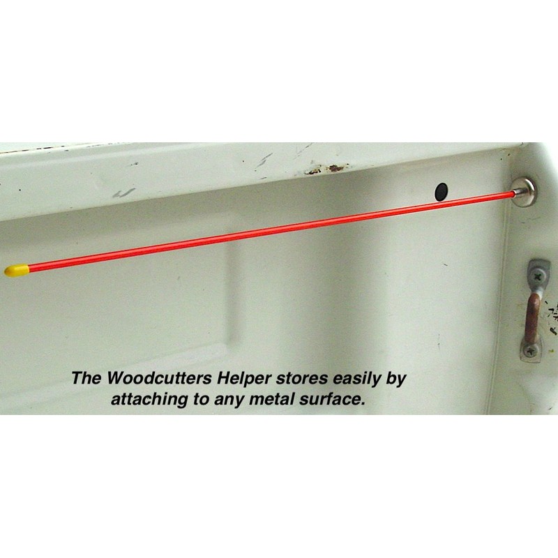 Woodcutters Helper 16" Magnetic Firewood Measuring Tool - Fiberglass