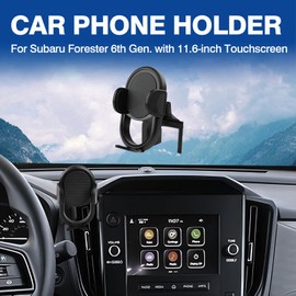 Autorder Car Phone Holder for Subaru Forester 2025-2026 Accessories Phone Mount Cell Phone Automobile Cradles Hands-Free 360 Degree Rotation