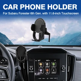 Autorder Car Phone Holder for Subaru Forester 2025-2026 Accessories Phone Mount Cell Phone Automobile Cradles Hands-Free 360 Degree Rotation