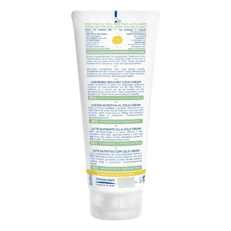 Mustela Loción Corporal Nutritiva Con Cold Cream 200ml