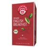 Teapot Organic English Breakfast Organic Black Tea 20 Tea Bags