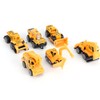 6pcs 1:64 Engineering Car Model Alloy Construction Vehicle Car Model