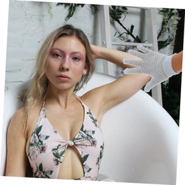 Healvian 2sets Exfoliating Gloves Winter Men Bathing Glove Exfoliator Body Brush