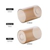3 Pack Amber Glass Lamp Shade Replacement Globe & Shade