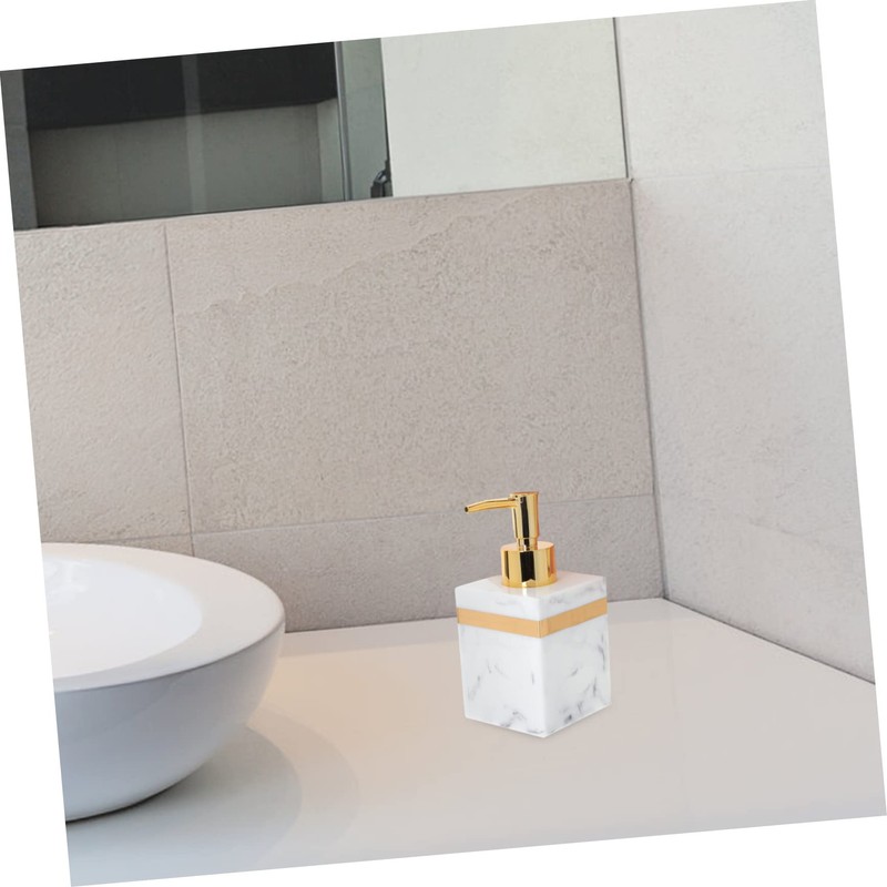 Ciieeo Press Pump Lotion Dispenser Bottle Reusable Container for Soap