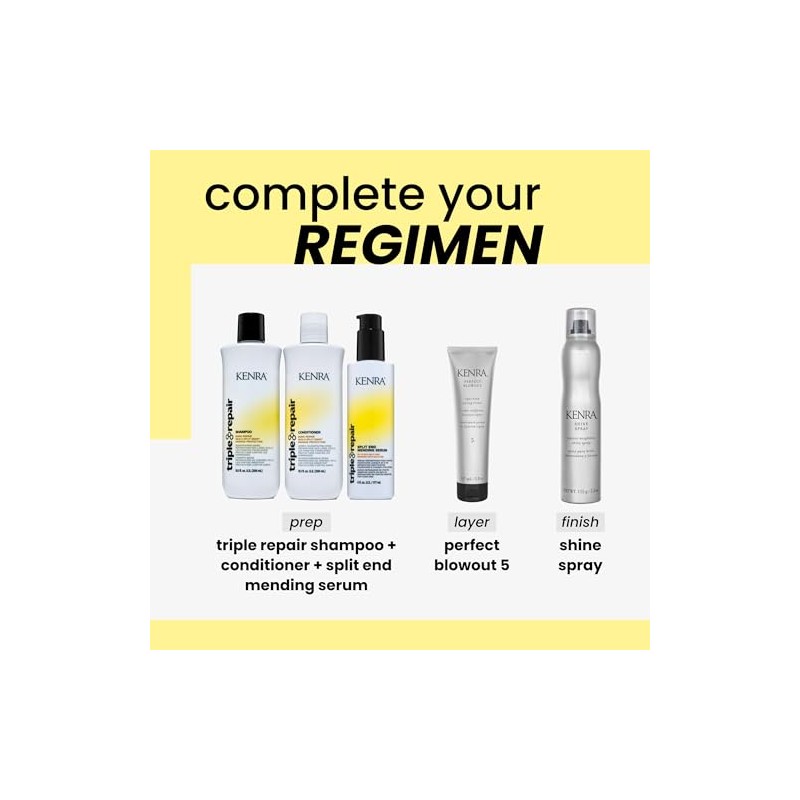 Kenra Professional Triple Repair Shampoo | Targets & Repairs Weak