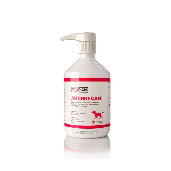 Foran Pet Care Arthri-Can Joint Health and Mobility for Dogs 500ml