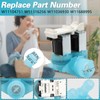 RUHUALIFE Washing Machine Water Inlet Valve Washer Cold Water Valve