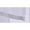 RIDDER Duschvorhang Textil ca. 240x180 cm, Helgoland, blau, inkl. Ringe