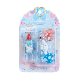 Sanrio 844187 Colored Lip & Gloss Set, Cinnamoroll