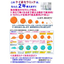 【特許取得の純正品】水素＆ケイ素スティック HYDROGEN and SILICA 1本 高濃度ケイ素水と高濃度水素水同時生成出来る水素＆ケイ素スティック！