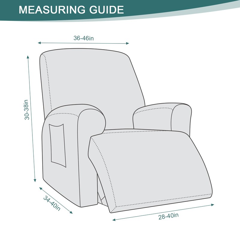 Ruaozz Recliner Sofa Covers Recliner Chair Covers Couch Covers for