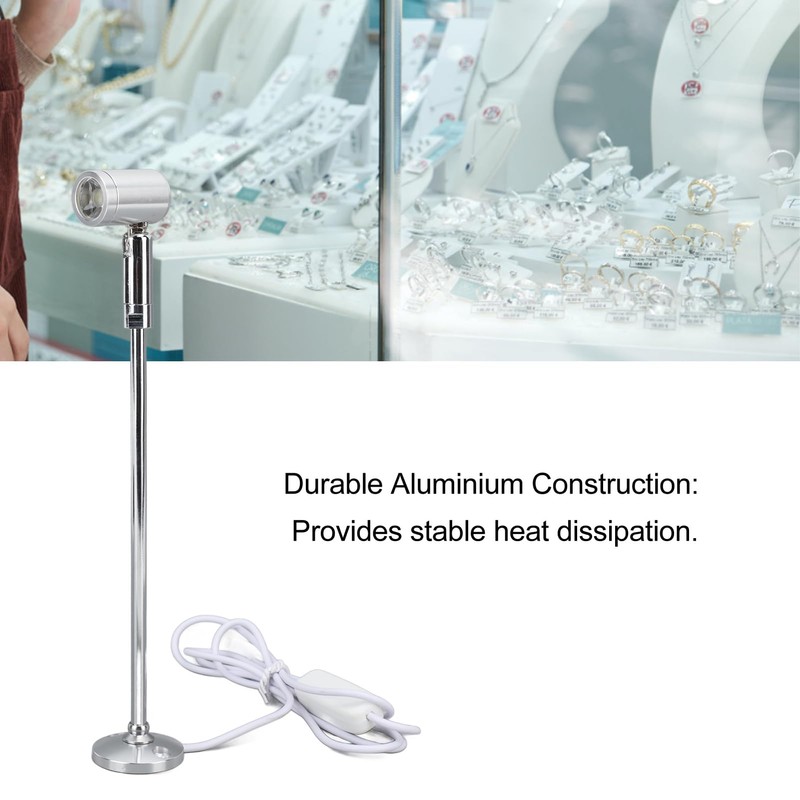 Atyhao Stand Cabinet Spotlight LED Jewelry Display Stand Light Mini