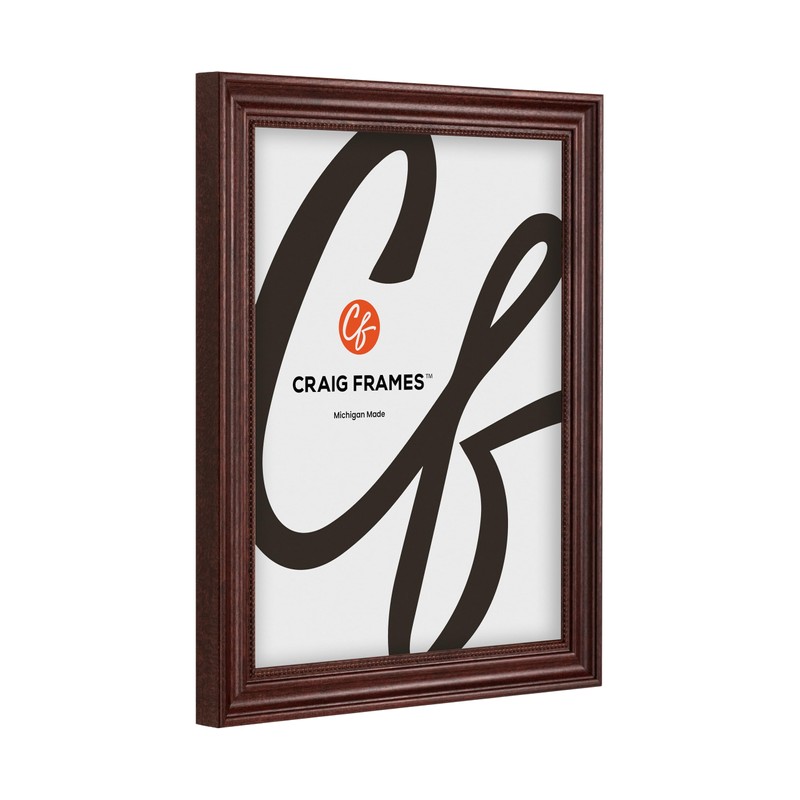 Craig Frames Boardroom 8x12 Picture Frame with Easel for Tabletop