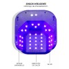 Obp Lámpara Para Uñas Led/uv Profesional Secadora 168w Sun Z31