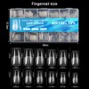 FFWTPY Pack of 600 Artificial Nails Fake Nails Tips, 500