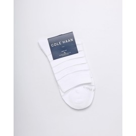 Cole Haan Womens Quarter Socks - Soft Moisture Wicking Casual Quarter-Length Mini Crew Socks for Women (Shoe Sizes: 4-10), Size Shoe Size: 4-10, White