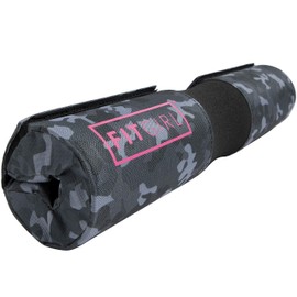 FITGIRL - Hip Thrust Pad and Squat Pad for Leg Day, Barbell Pad Stays in Place Secure, Thick Cushion for Comfortable Squats Lunges Glute Bridges, Works With Olympic Bar and Smith Machine (Camo Design)
